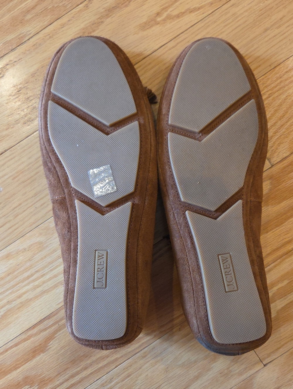 J. Crew Suede Driving Loafers In English Saddle - Picture 8 of 15